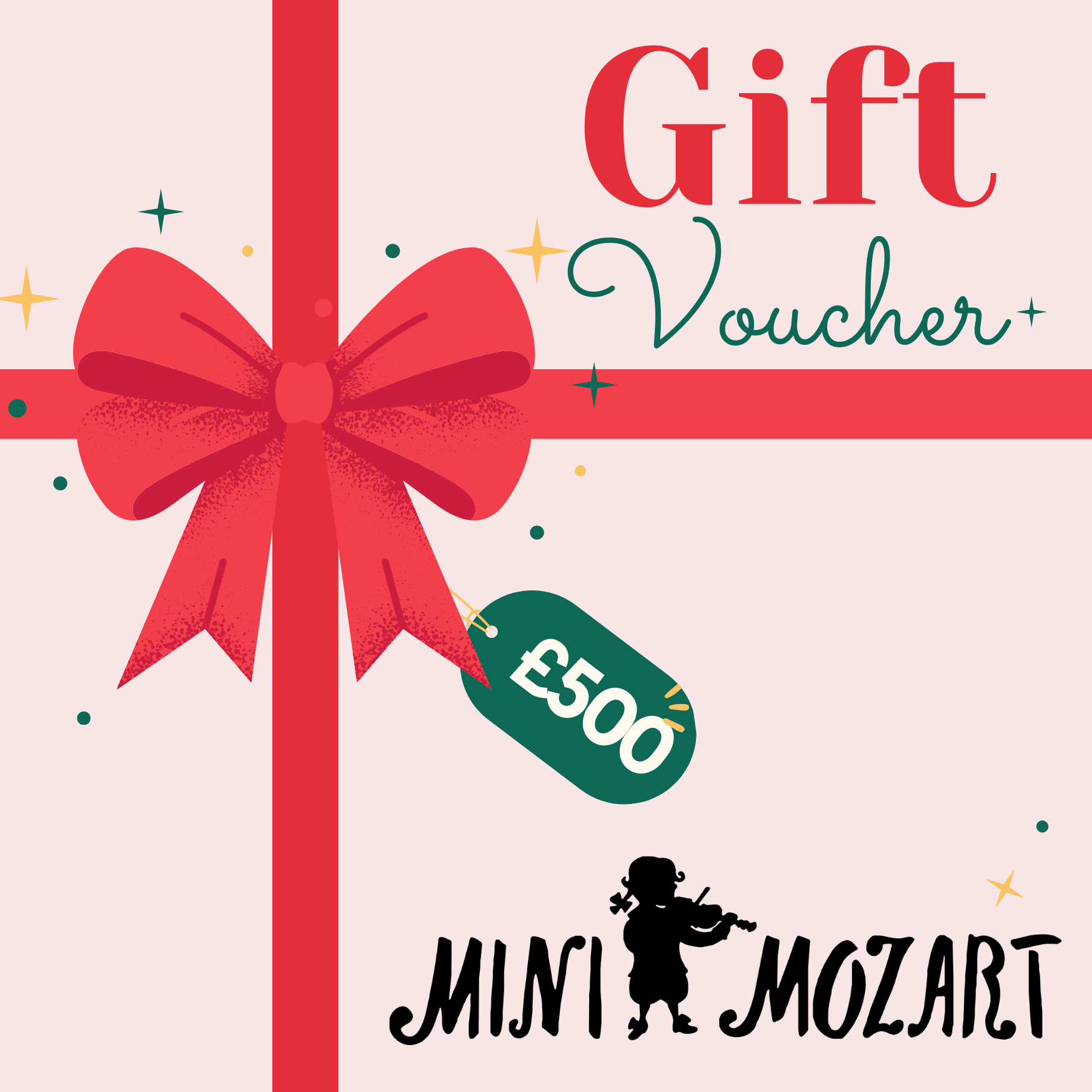 Mini Mozart £500 Gift Voucher